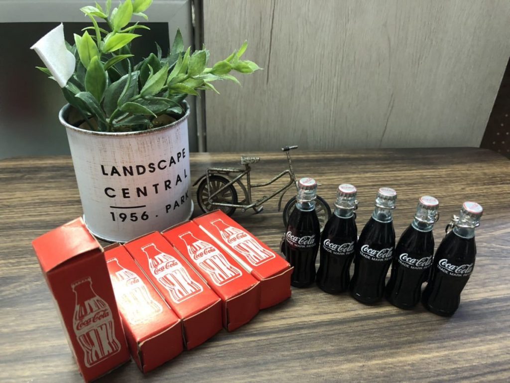 ◇レア☆ Coca Cola コカ・コーラ コーク ミニボトル 5本セット ケース 