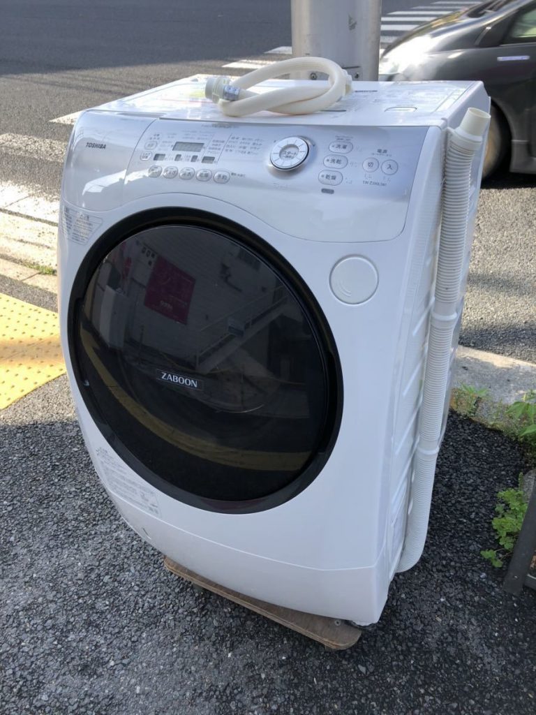 ◇完動品!! TOSHIBA 東芝 ZABOON TW-Z390L 洗濯機 ドラム式 家電 洗濯 